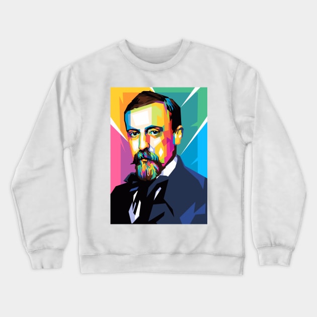 Henryk Sienkiewicz Crewneck Sweatshirt by Wijaya6661